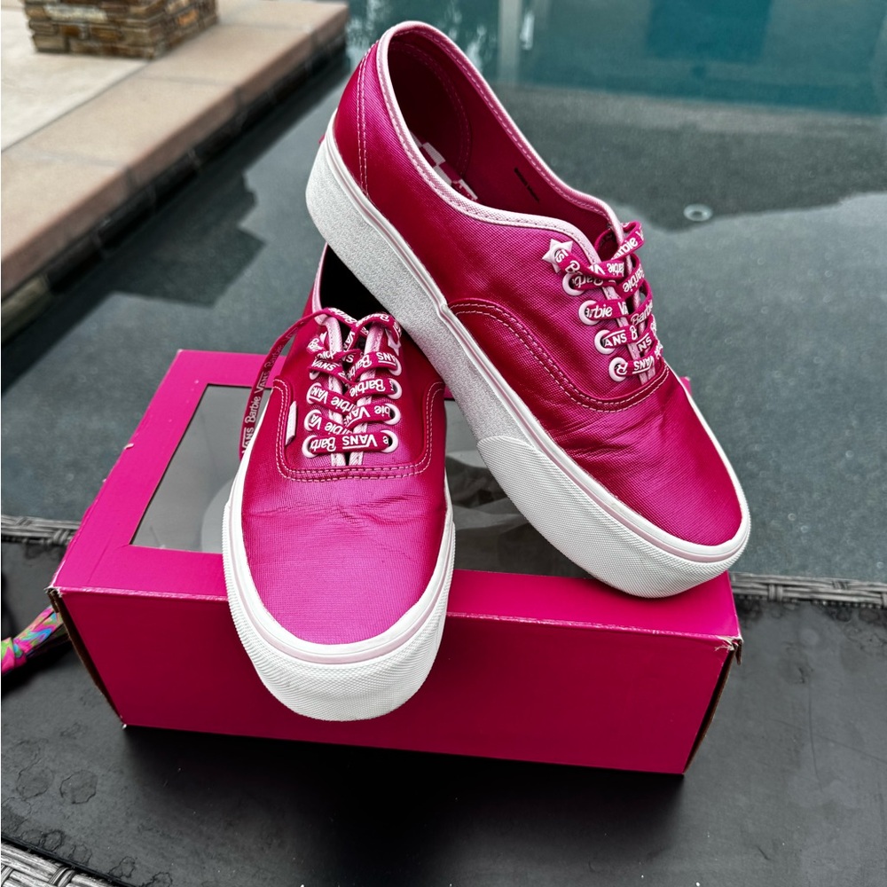 Bold Fuchsia Canvas Sneakers with White Laces